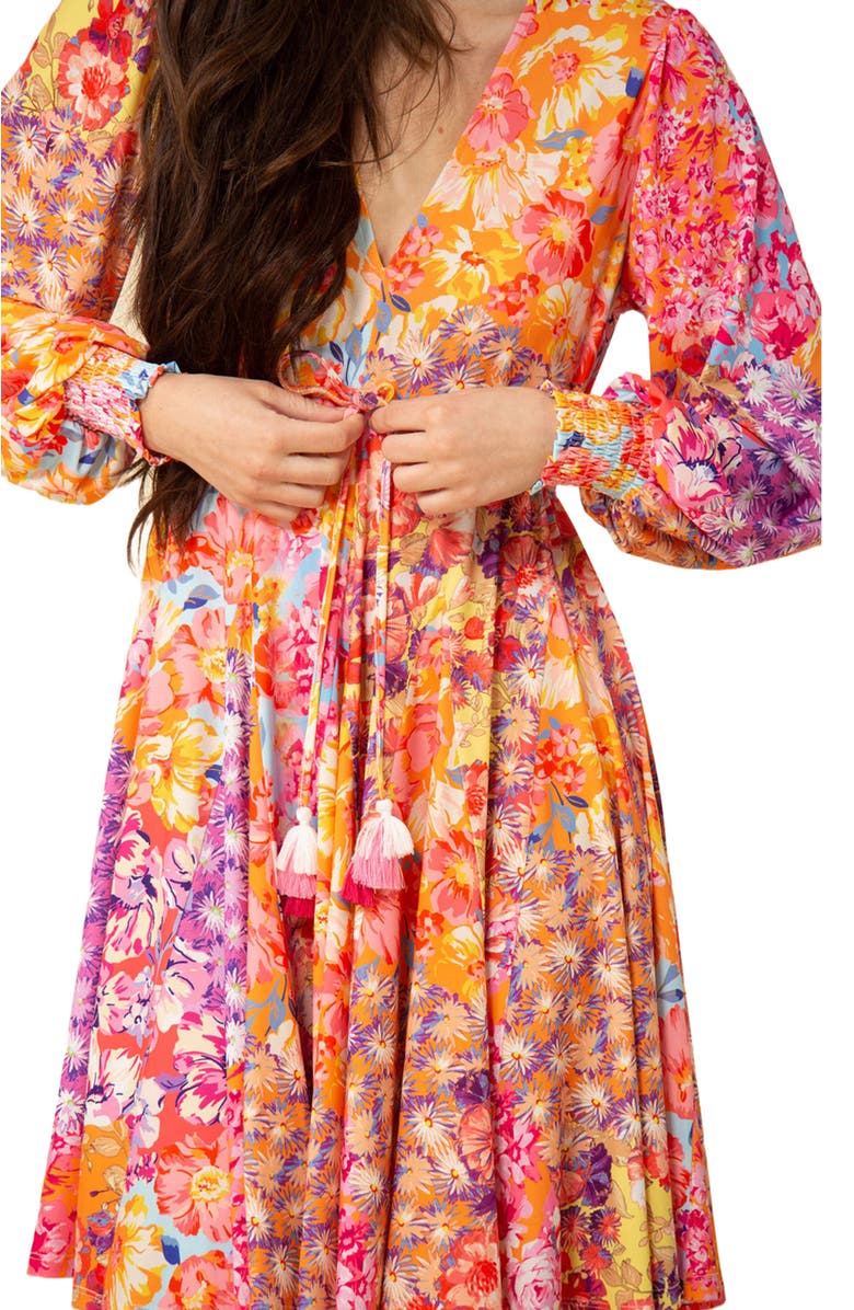 Hale Bob Piper Jersey Dress, Alternate, color, 