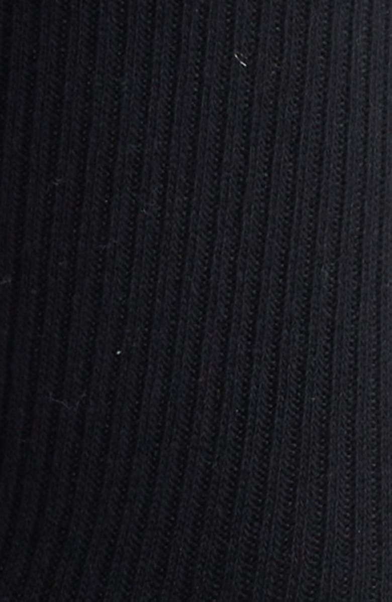 Casa Clara Alila Ruffle Ankle Socks, Alternate, color, Black