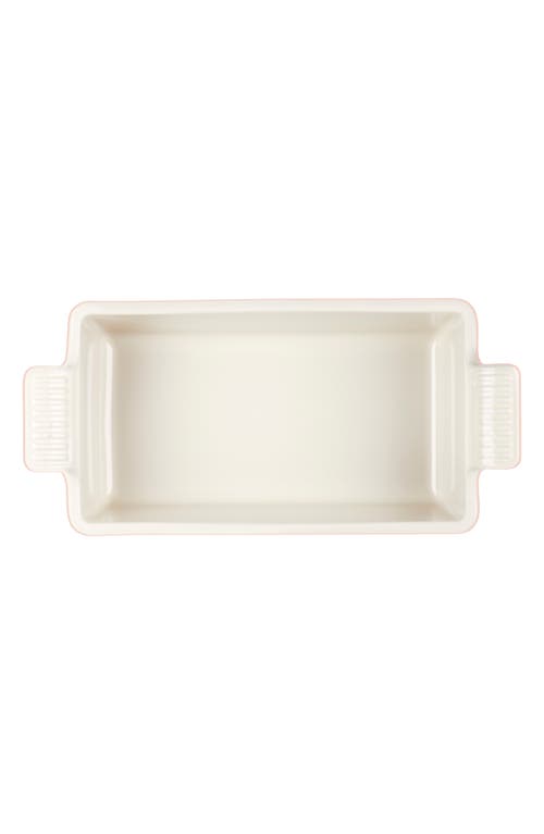 Le Creuset Stoneware Heritage 9'' Loaf Pan In Peche