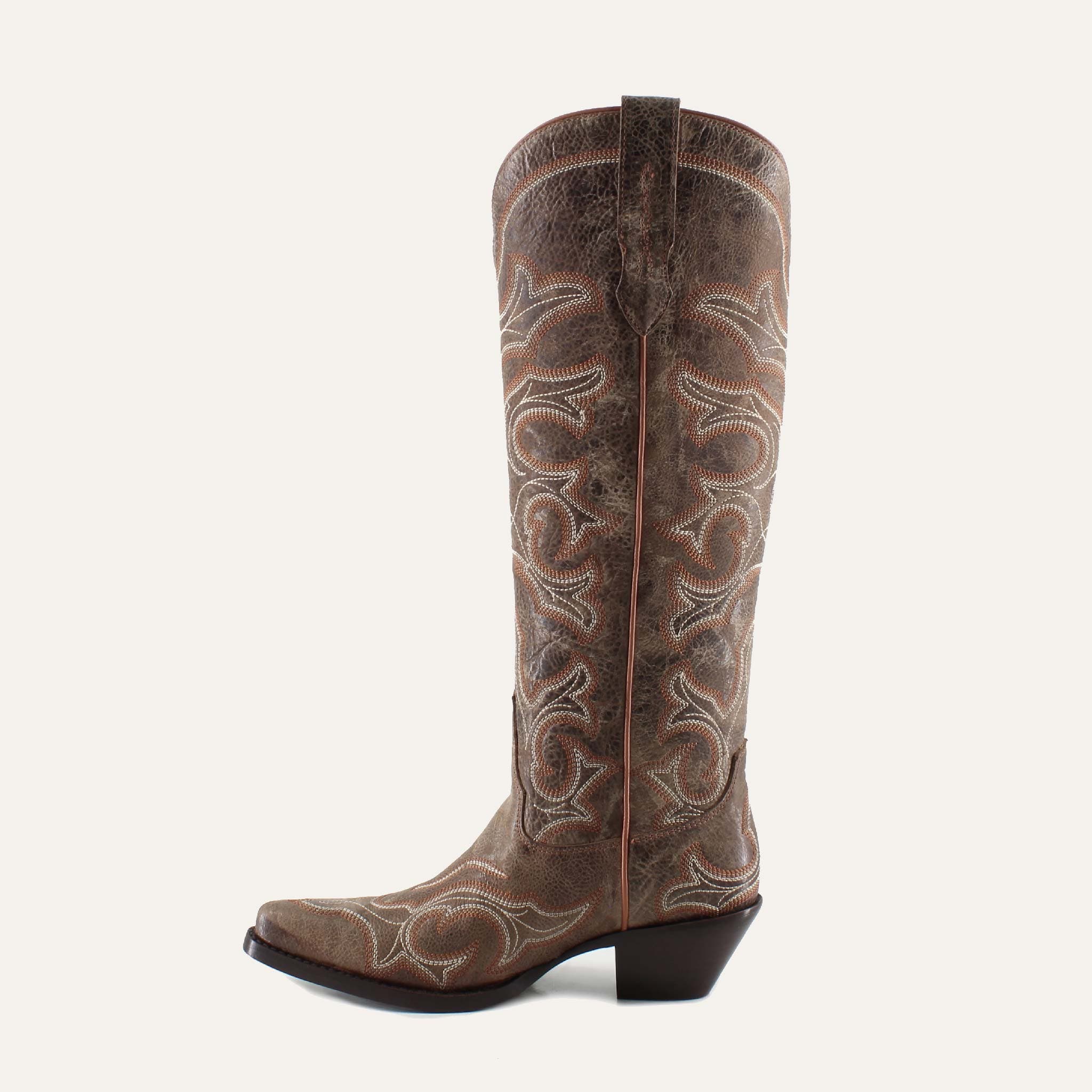 Olivia Leather Boots, Alternate, color, Tan