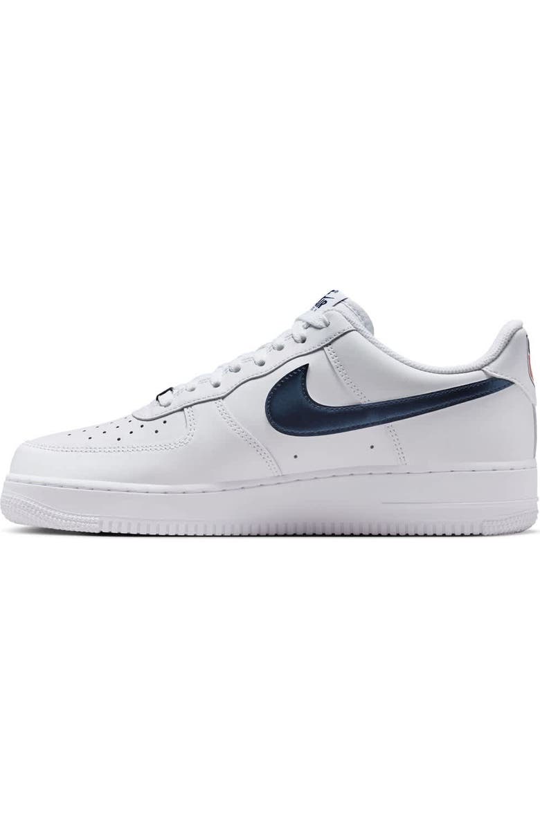 Nike Men's Nike White USMNT Air Force 1 '07 LV8 Shoes, Main, color, White