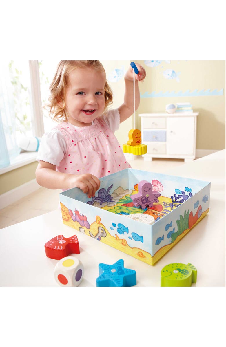 HABA My Very First Games - Here Fishy Fishy! Magnetic Fishing Game Ages 2+ Made in Germany Toddler Games, Learning Toys, Preschool Toys, Alternate, color, Multi