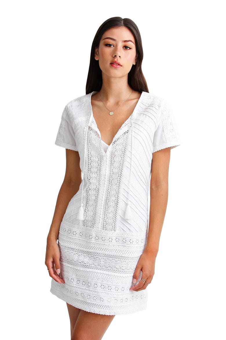 Summer Forever Mini Dress, Alternate, color, White