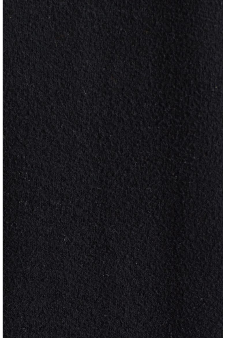 'Anchor' V-Neck Sweater, Alternate, color, JET BLACK