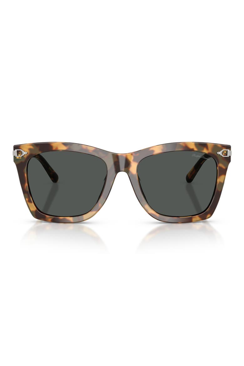 54mm Square Sunglasses, Main, color, SPOTTY HAVANA / GREY