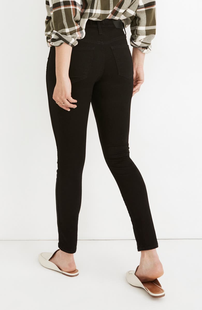 Madewell 10-Inch High Waist Skinny Jeans, Alternate, color, 