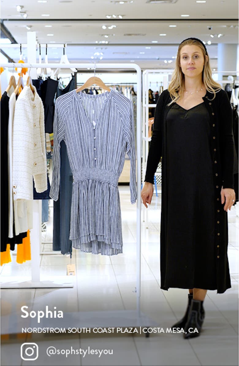 Jasmine Print Long Sleeve Dress, sales video thumbnail