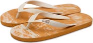 Feelgoodz Men’s Classicz Remix Natural Rubber Flip-Flop Thong Sandals