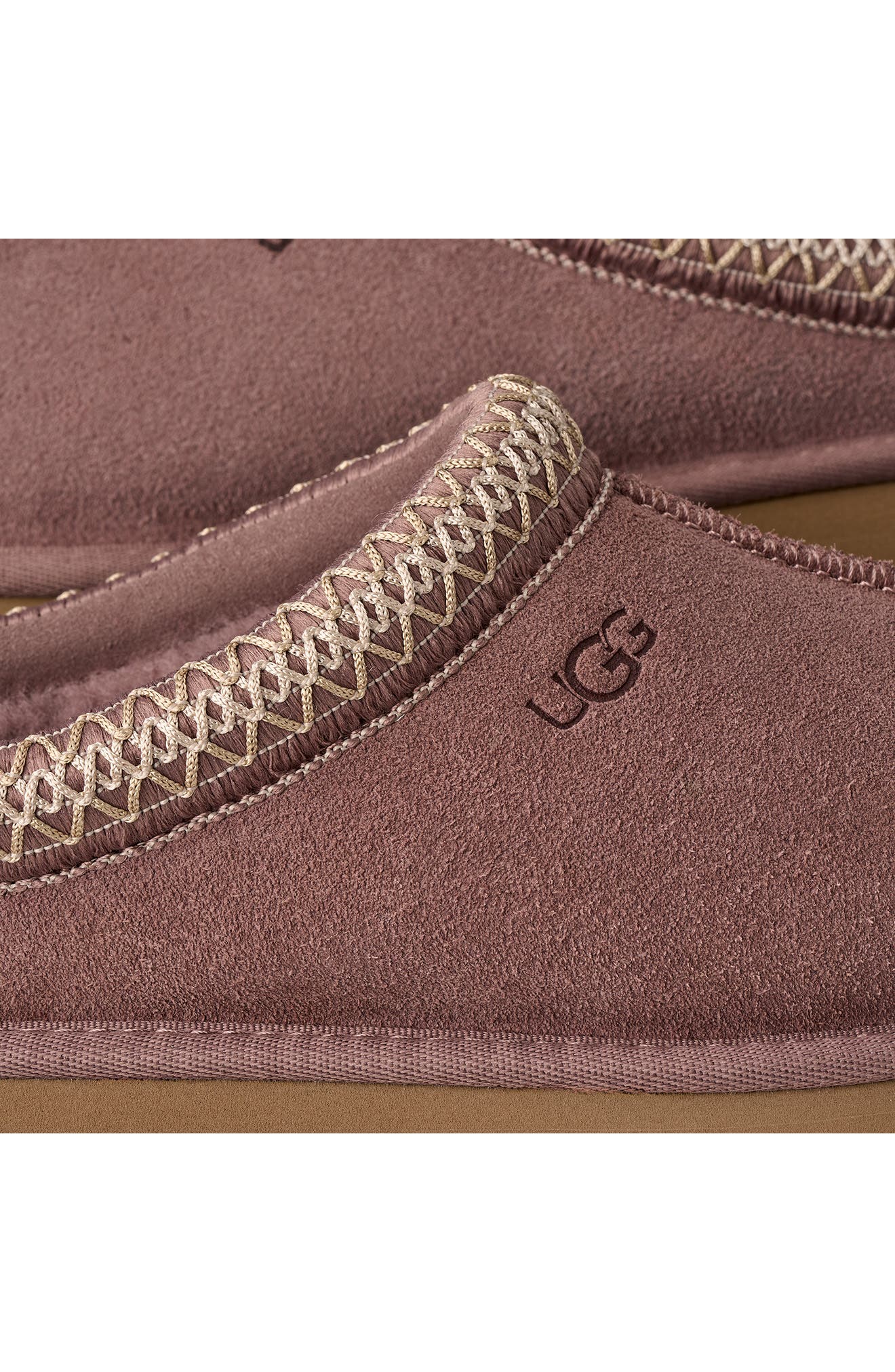Tazz II Genuine Shearling Lined Platform Slipper, Alternate, color, PORTOBELLO