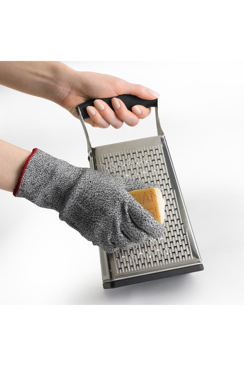 Cut Resistant Glove, Alternate, color, Gray