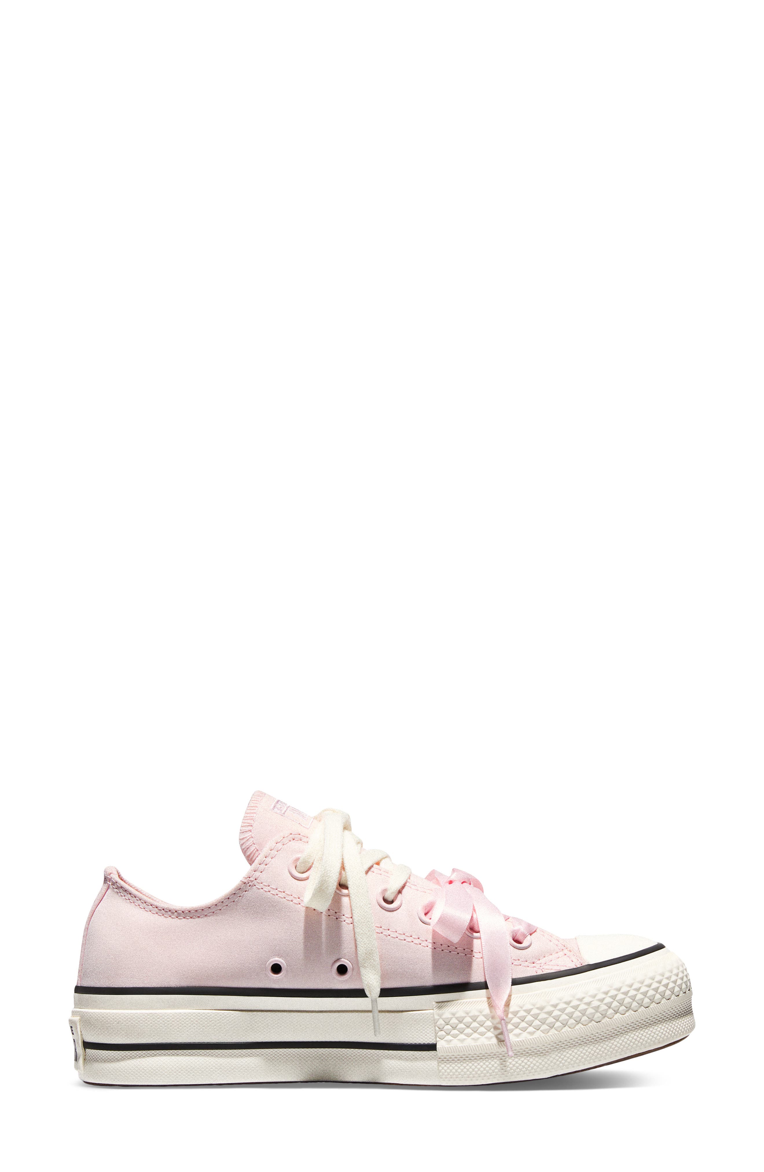 Converse Chuck Taylor All Star Lift Peached Low Top Platform Sneaker, Alternate, color, Decade Pink/ Egret/ Black