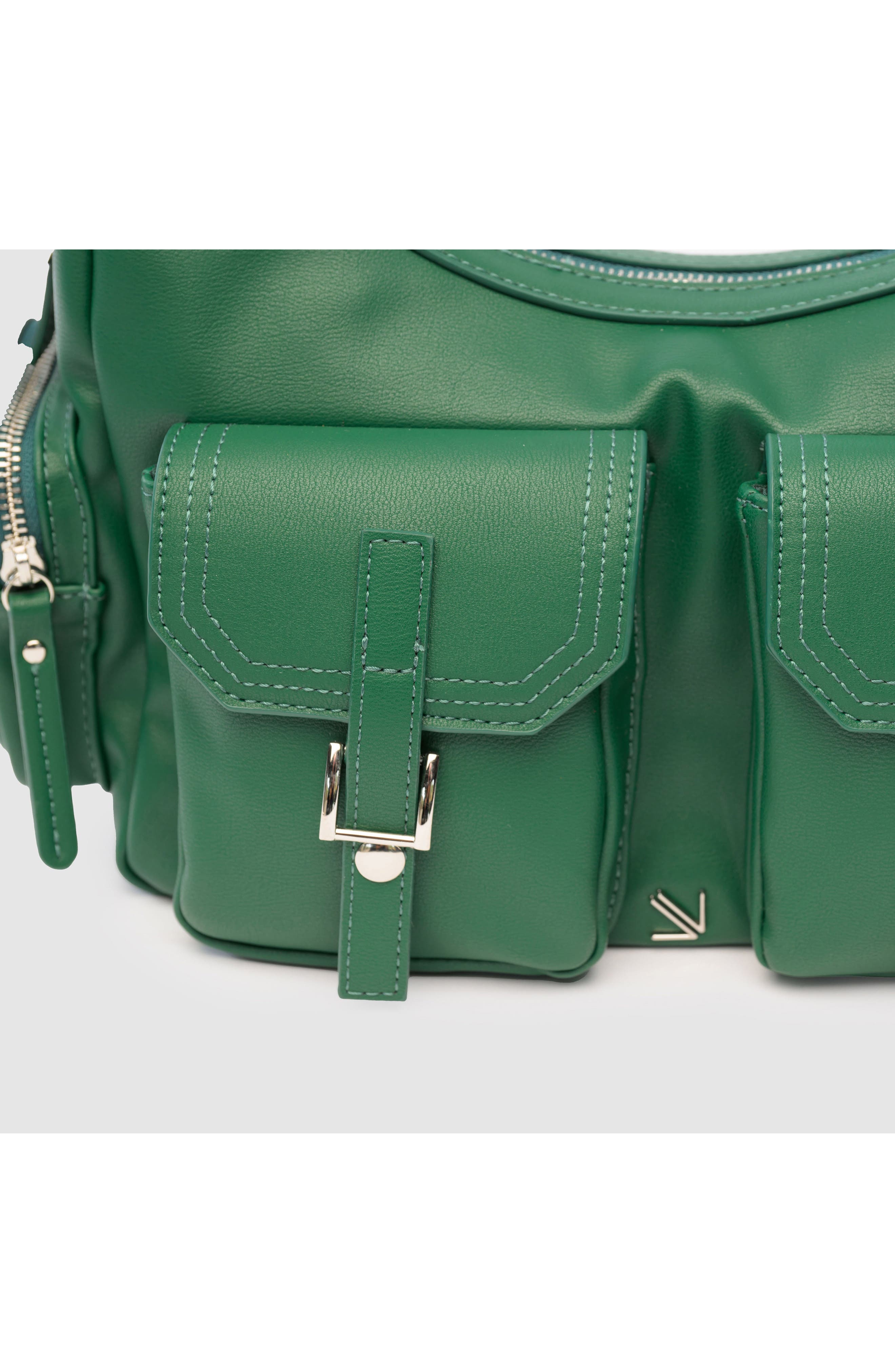 Assembled Convertible Shoulder Bag, Alternate, color, GREEN