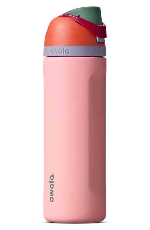 Owala 24oz. FreeSip Stainless Steel Water Bottle in Sugar High  product