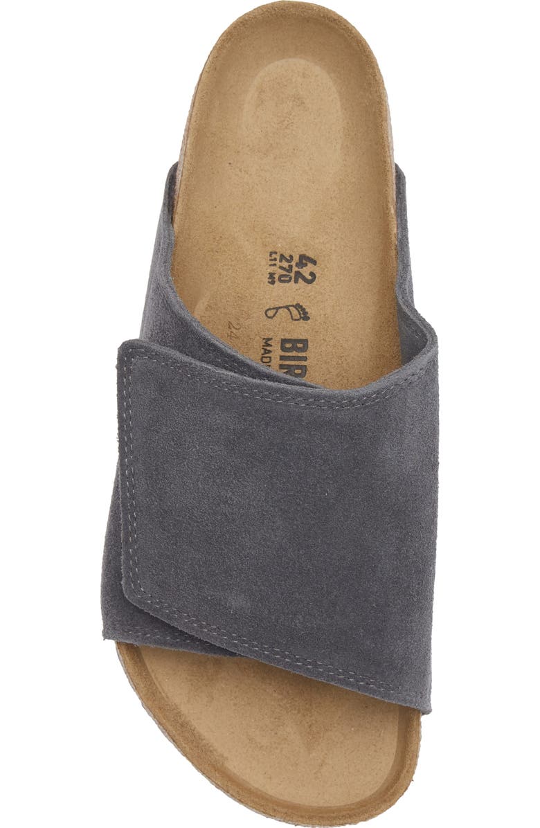 Birkenstock Solana Slide Sandal, Alternate, color, Charcoal