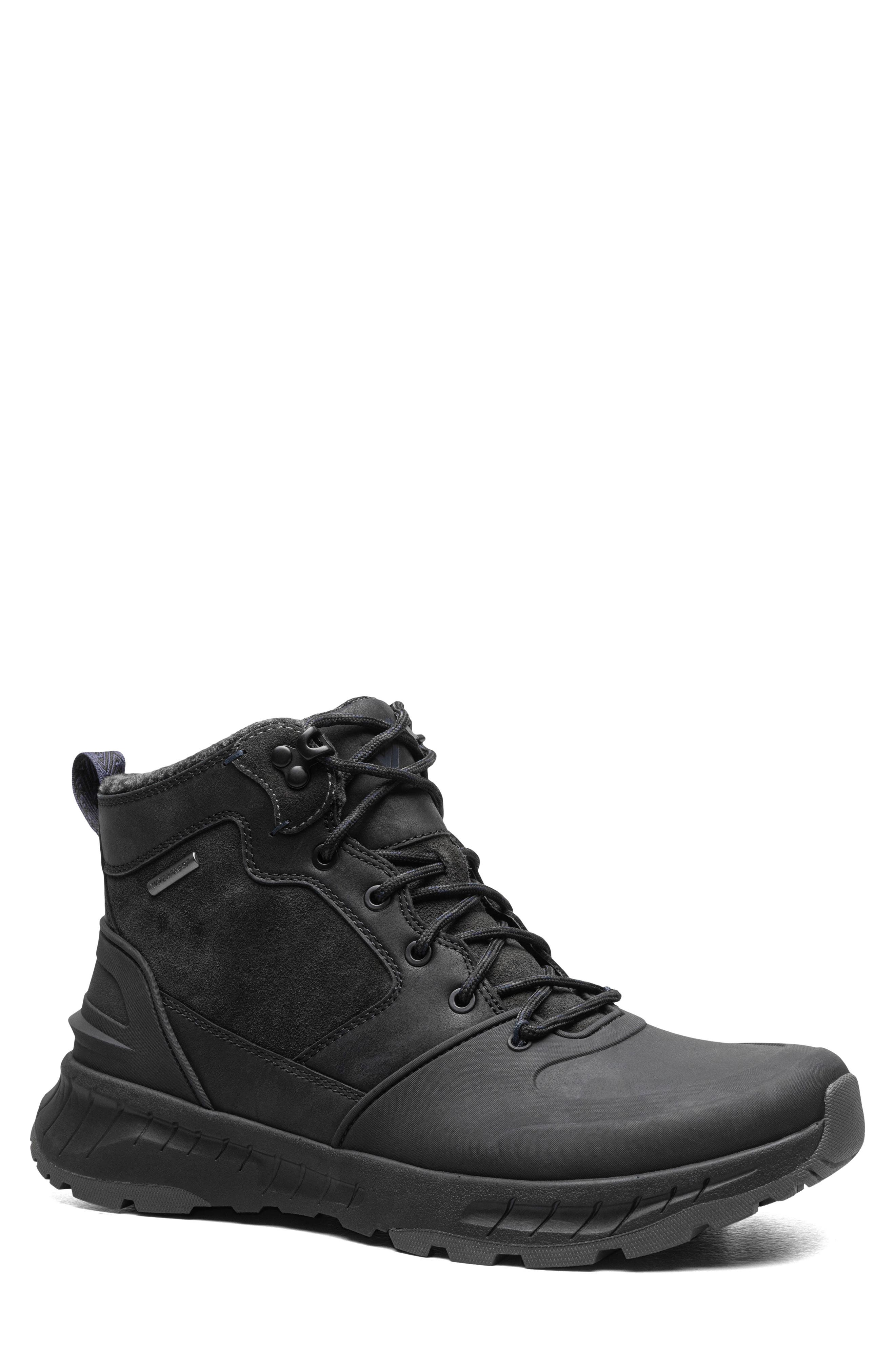 Forsake Whitetail Waterproof Mid Sneaker Boot, Main, color, Black