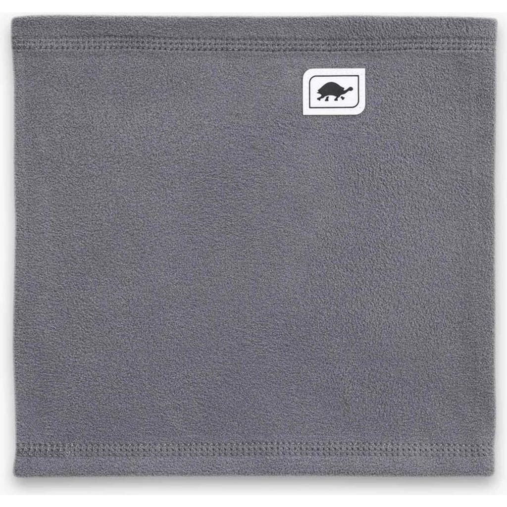 Turtle Fur Single-layer Fleece Neck Warmer In Gray