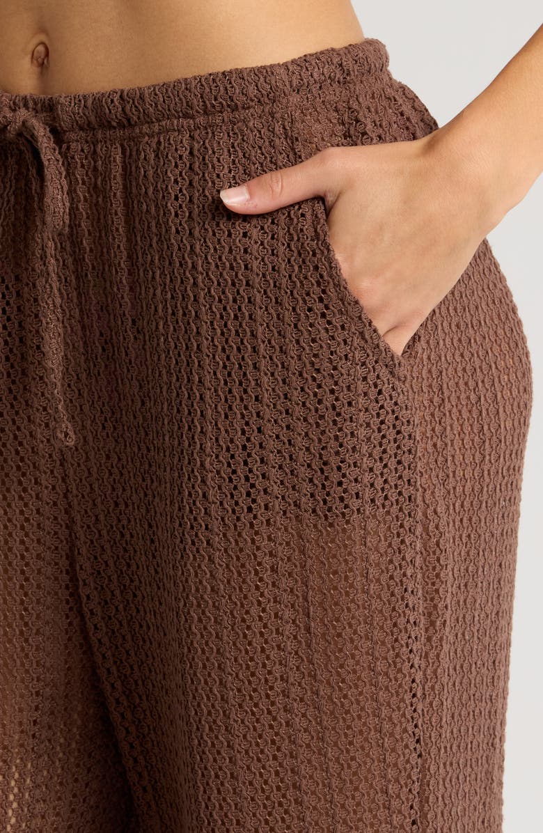 Billabong Beach City Wide Leg Cover-Up Pants, Alternate, color,