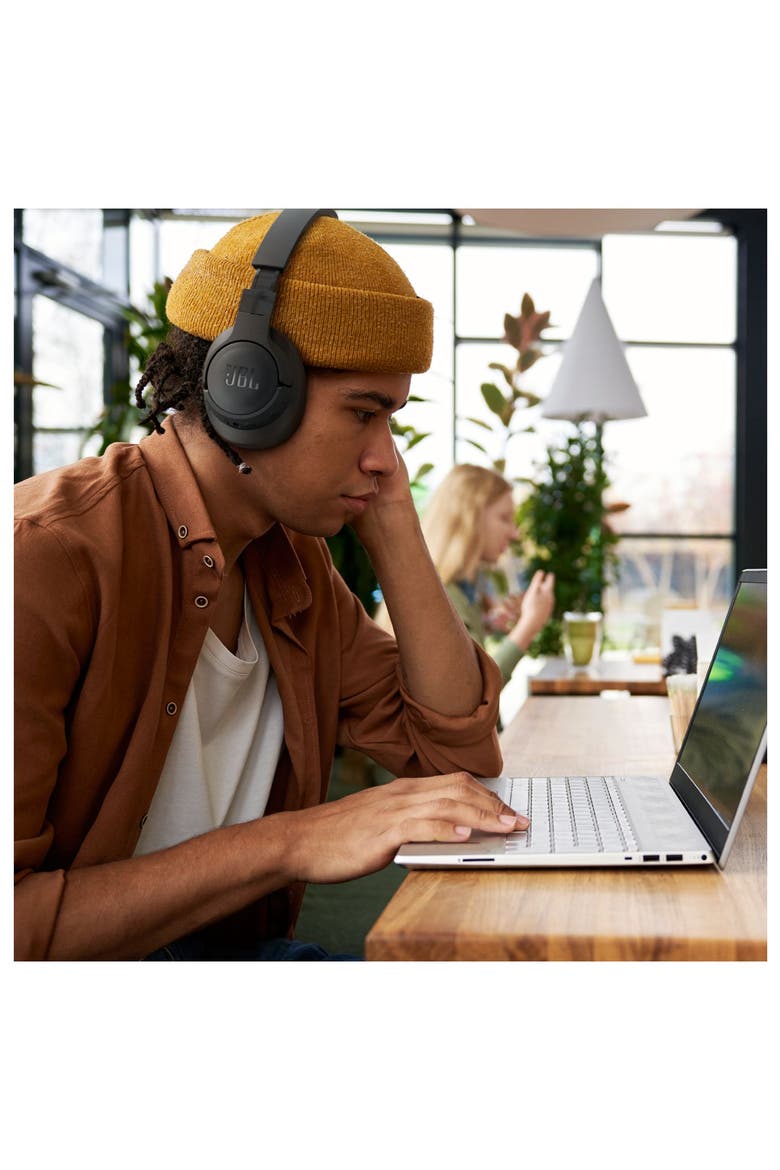 Tune 770NC Adaptive Noise Cancelling Wireless Over-Ear Headphones, Alternate, color, Black