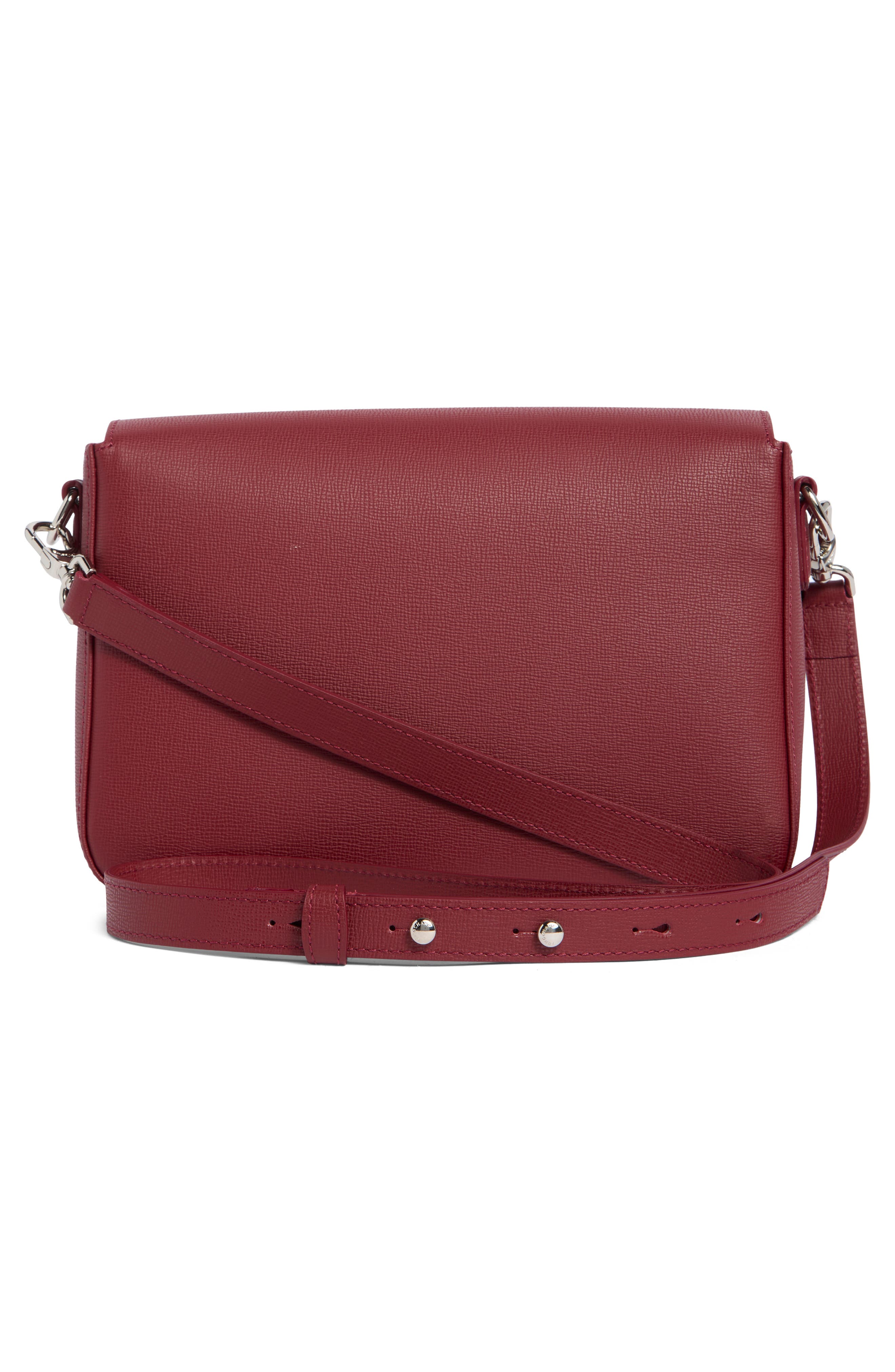 Longchamp Go Medium Crossbody Bag, Alternate, color, Carmine
