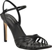 Calvin Klein Daniella Ankle Strap Pointed Toe Sandal