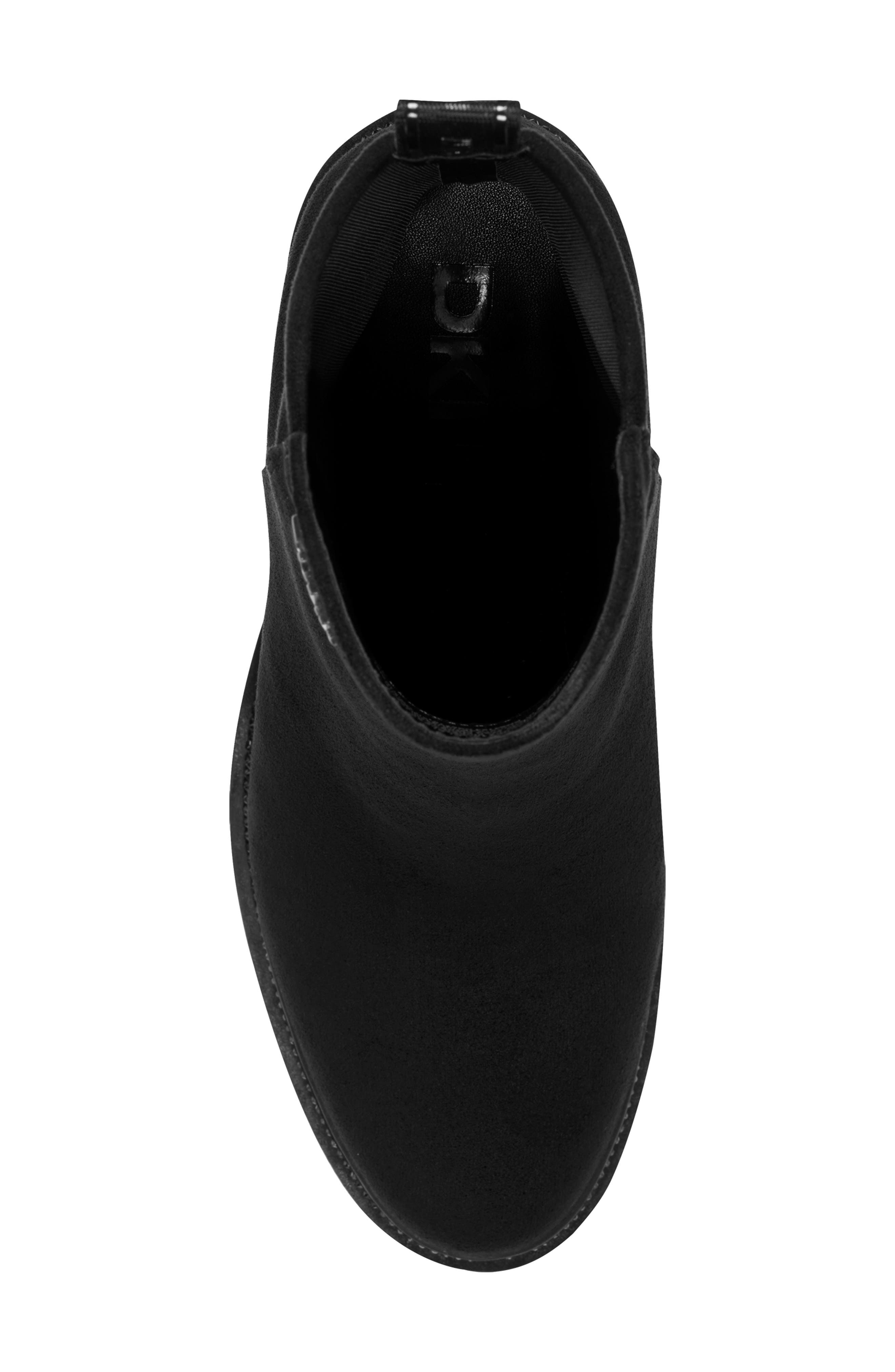 DKNY Telsi Platform Bootie, Alternate, color, Black