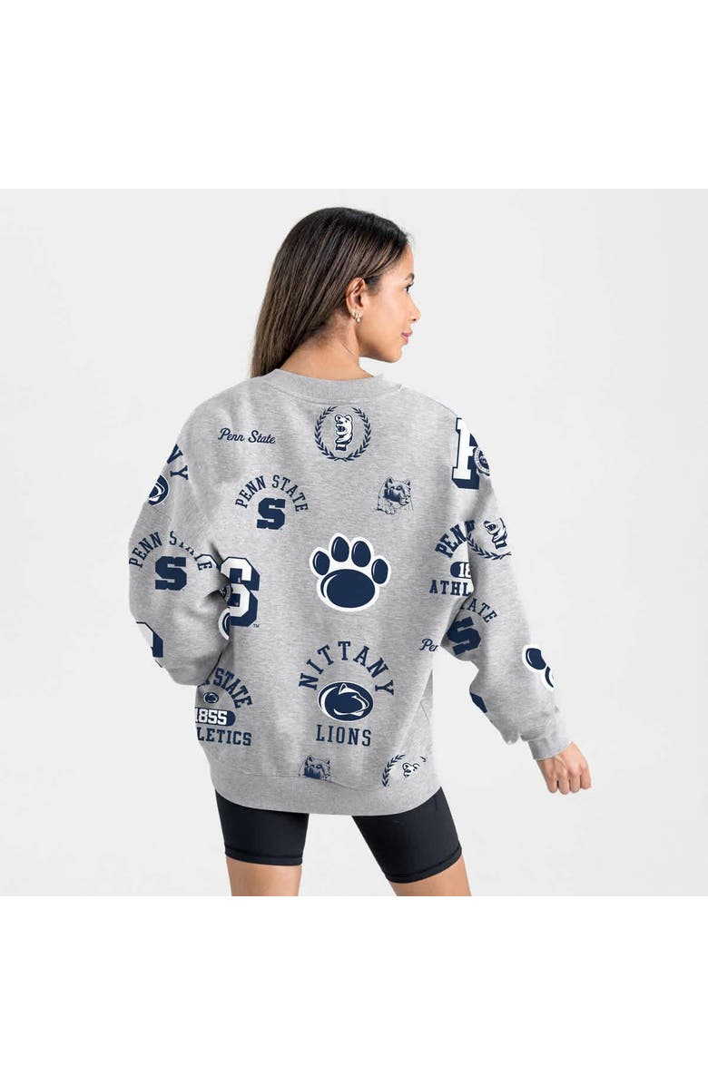 GAMEDAY COUTURE Women
s Gameday Couture Gray Penn State Nittany Lions Always on Repeat Fleece Sweatshirt, Alternate, color, Gray