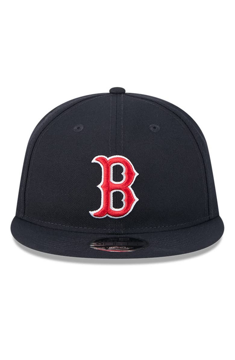 New Era Men's New Era Navy Boston Red Sox Baseball Hall of Fame Retro Crown 9FIFTY Adjustable Hat, Alternate, color, Navy
