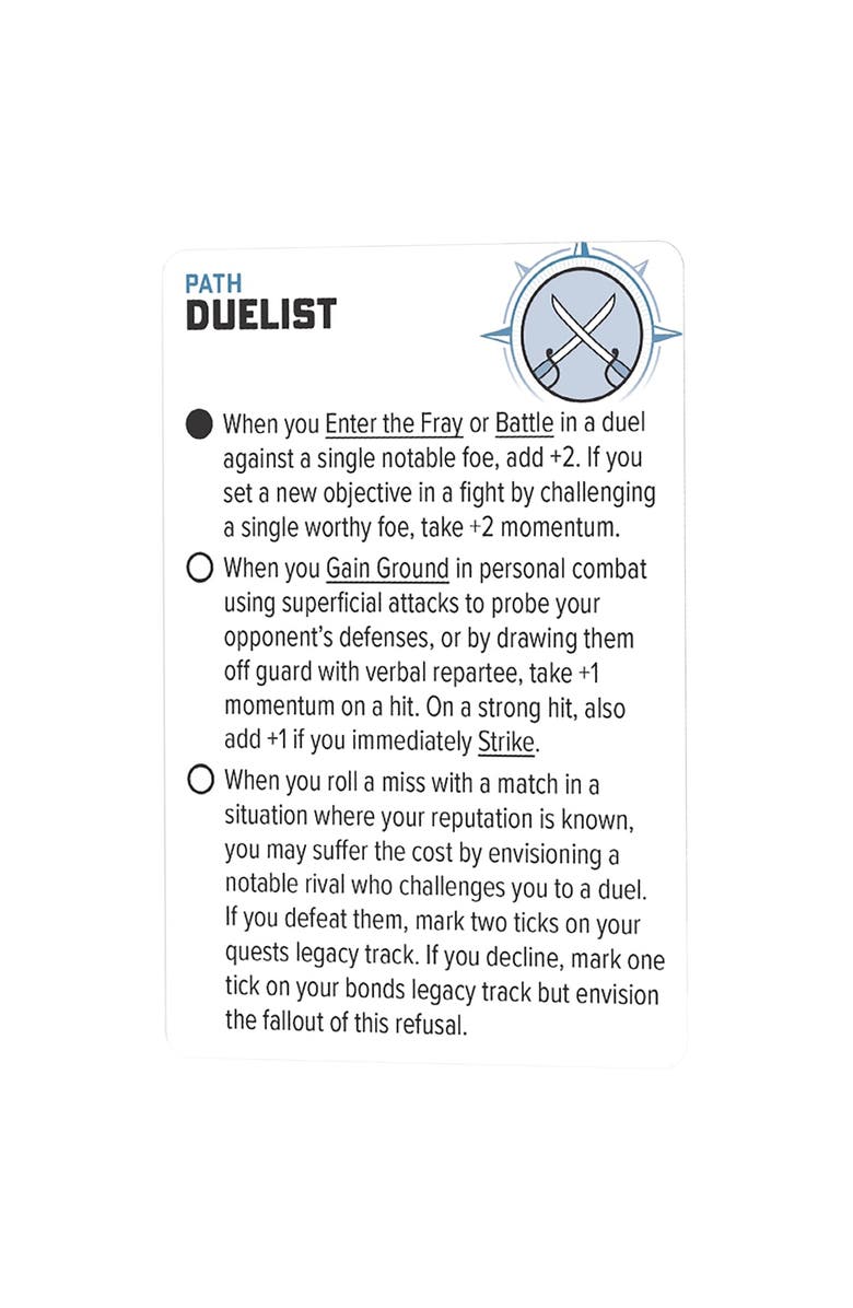 Modiphius Entertainment Ironsworn Starforged Sundered Isles Asset Deck, Alternate, color, 