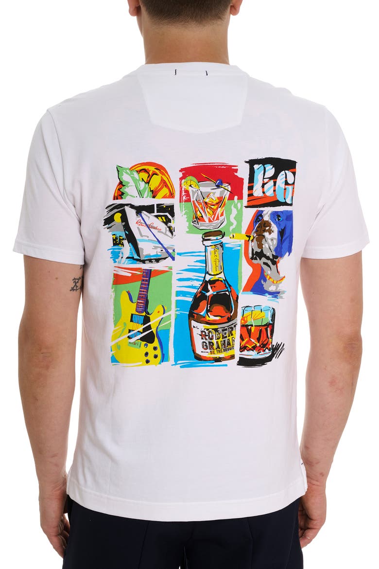 Serendipity Graphic T-Shirt, Alternate, color, WHITE