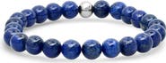STEELTIME Men's Tiger's Eye Stretch Bracelet