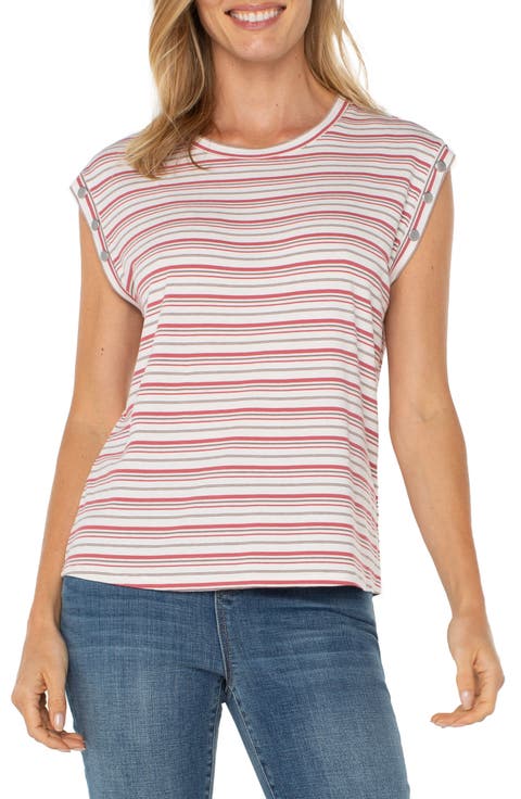 Stripe Muscle Tee