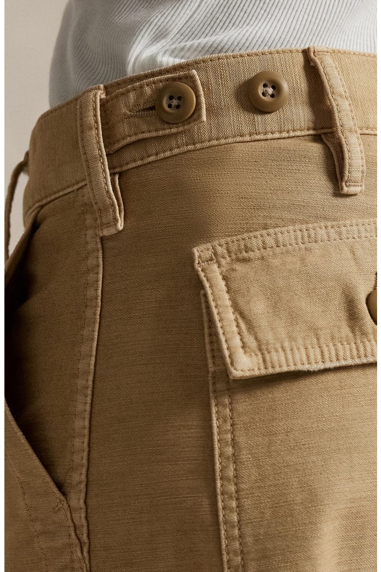The Ricky Cotton Utility Pants, Alternate, color, KHAKI