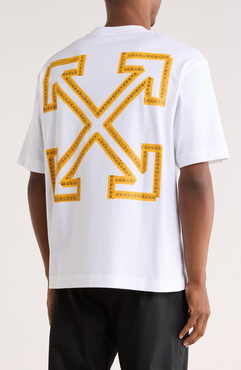 Off-White Tape Arrow Skate T-Shirt, Alternate, color, 