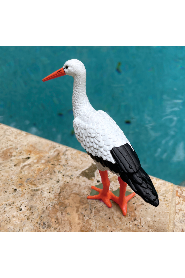 White Stork Kids Toy Figure, Alternate, color, None