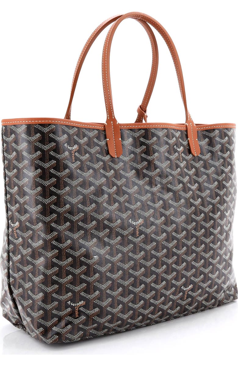 Pre-Owned Goyard Saint Louis Tote Coated Canvas PM, Alternate, color, Brown