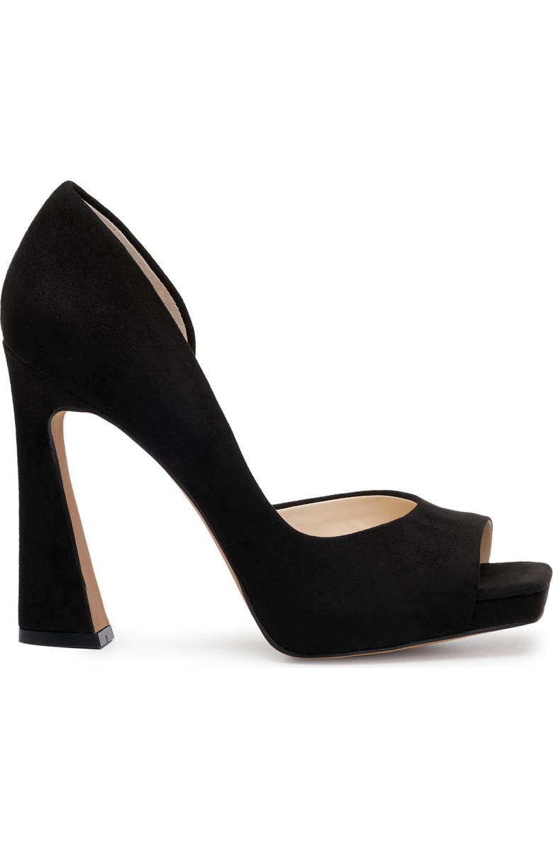 Jessica Simpson Chirla Half d'Orsay Peep Toe Pump, Alternate, color,