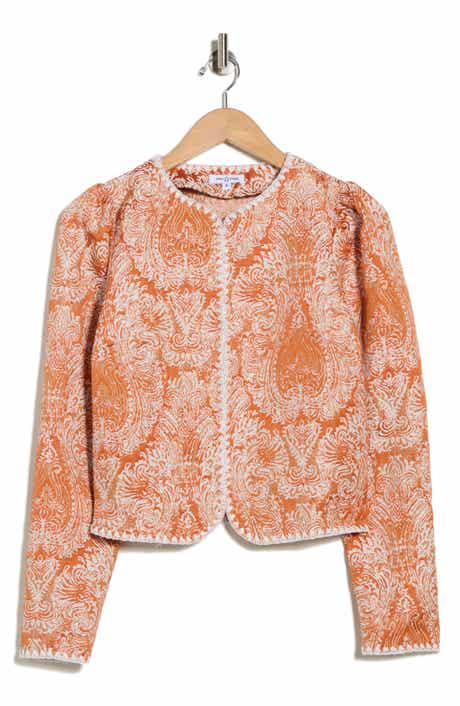 AREA STARS Paisley Jacquard Jacket
