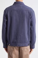 PALMES Western Embroidered Cotton Zip Jacket
