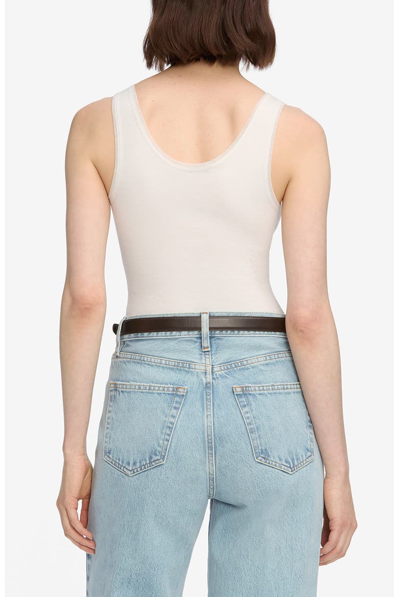 The Mesh Trim Tank, Alternate, color, WHITE