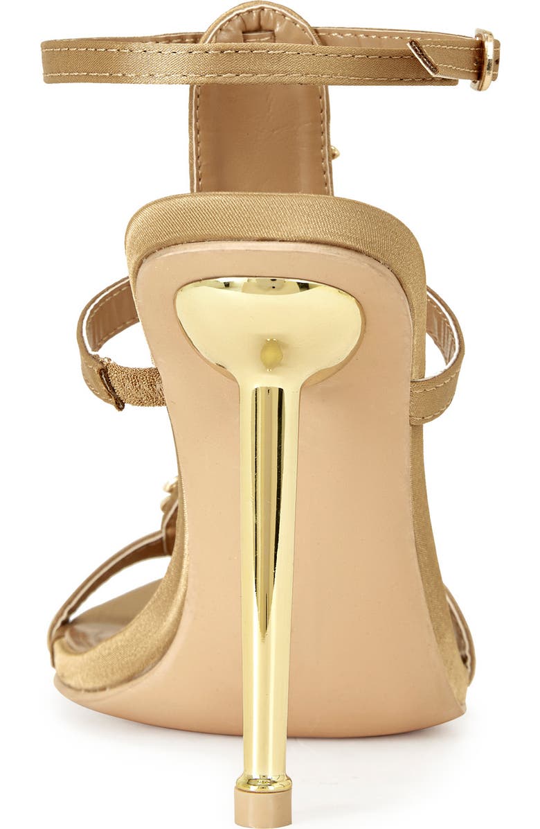 AZALEA WANG Wyatt Ankle Strap Sandal, Alternate, color, Brown