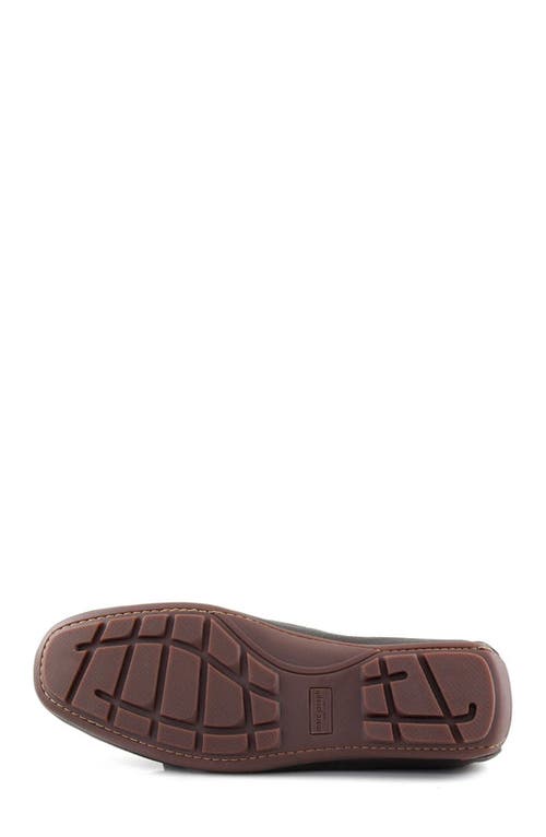 Marc Joseph New York Cypress Hill Leather Braided Tie Bow Driver Loafer In Multi