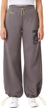 L/AB C/O OFF-WHITE Bungee Wide Leg Sweatpants