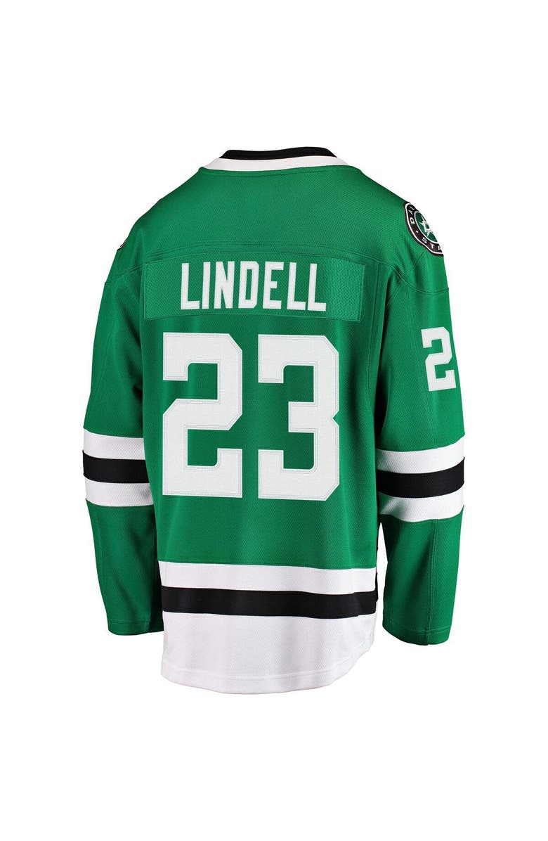 FANATICS Men's Fanatics Branded Esa Lindell Kelly Green Dallas Stars Breakaway Jersey, Alternate, color, 