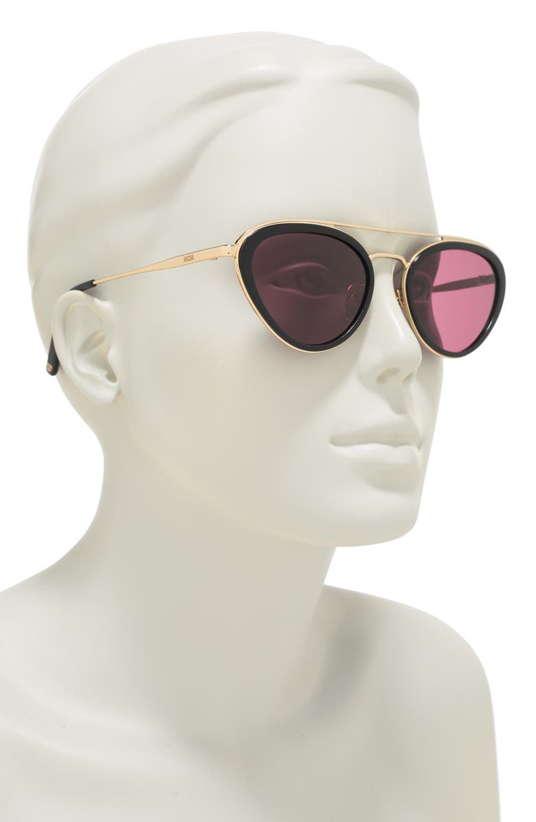 MCM 55mm Modified Cat Eye Sunglasses, Alternate, color,
