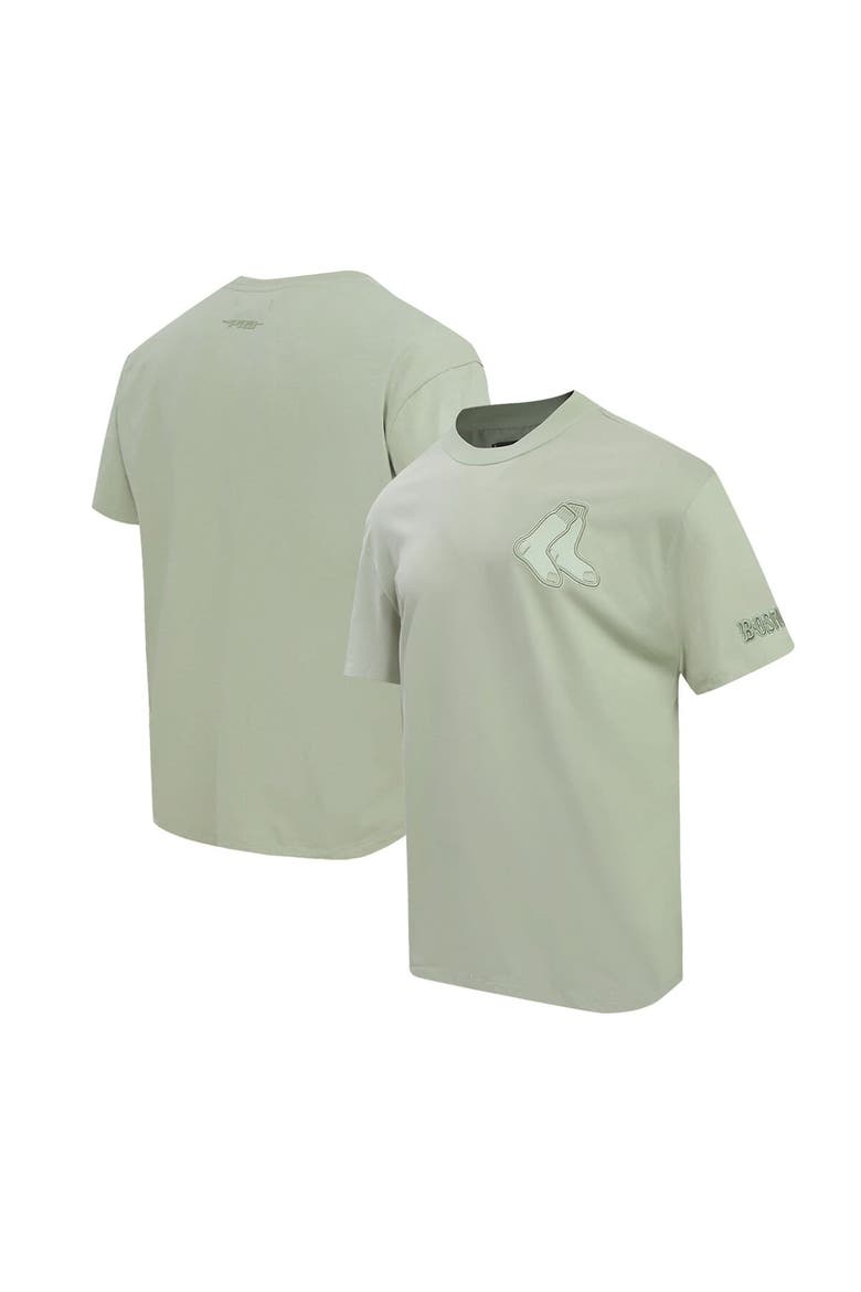 Men's Pro Standard Mint Boston Red Sox Neutral CJ Dropped Shoulders T-Shirt, Main, color, Mint