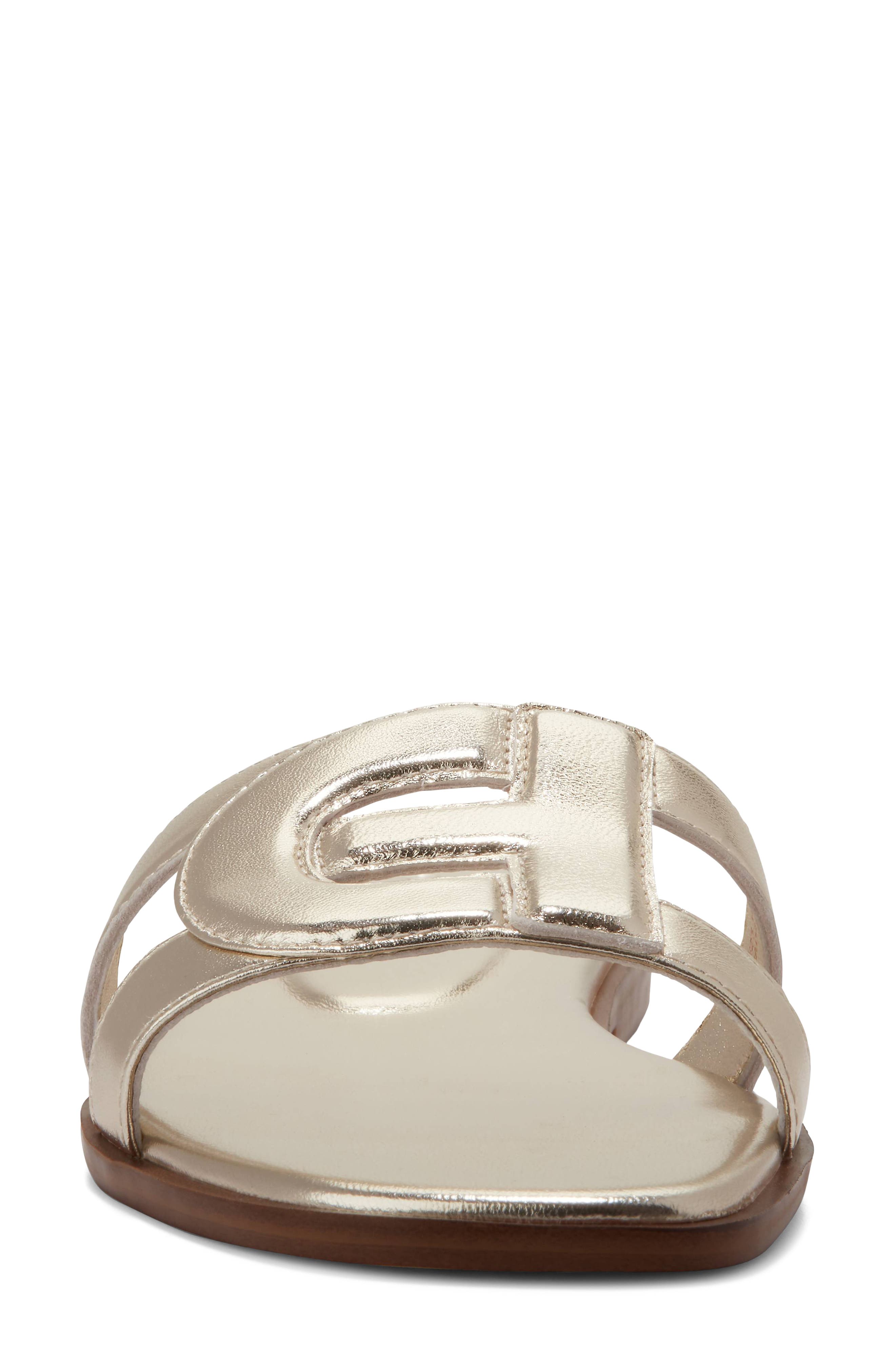 Cole Haan Chrisee Slide Sandal, Alternate, color, Soft Gold