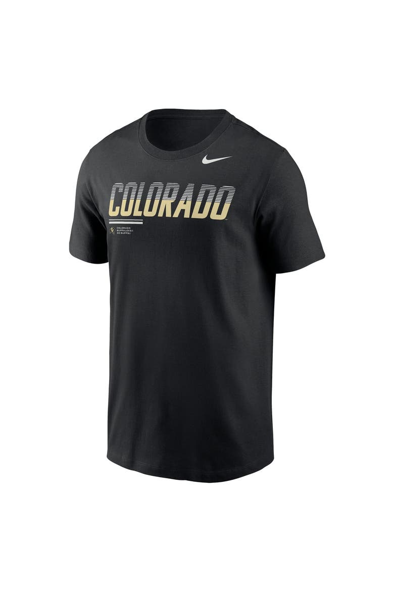 Men's Nike Black Colorado Buffaloes 2026 Sideline Wordmark Legend Dri-FIT T-Shirt, Alternate, color, Black