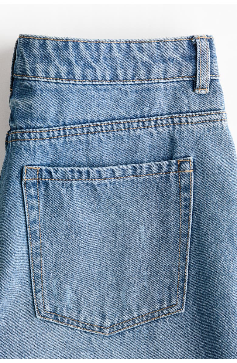 H&M Denim Shorts, Alternate, color, Denim Blue