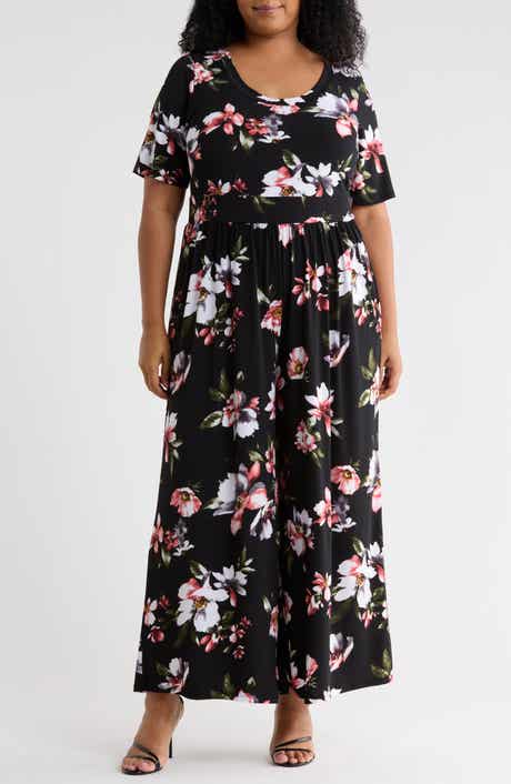 Floral Wide Leg Jumpsuit