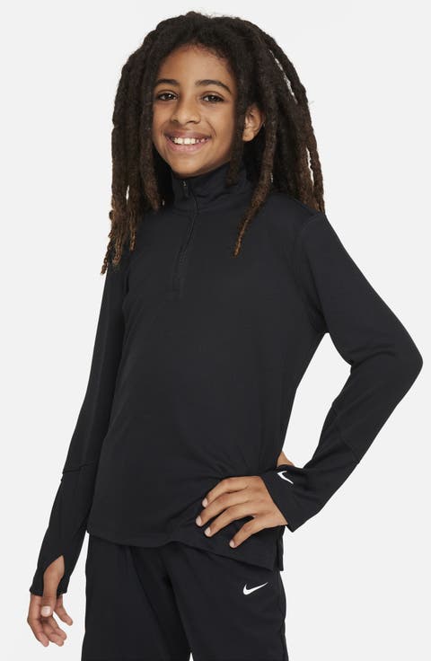 Kids' DRI-Fit UV Quarter Zip Pullover (Little Kid & Big Kid)